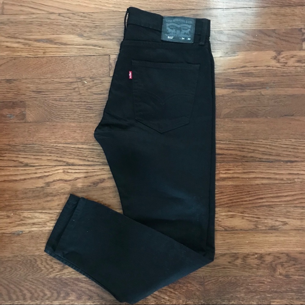Levi’s 512 Black Slim Taper Jeans